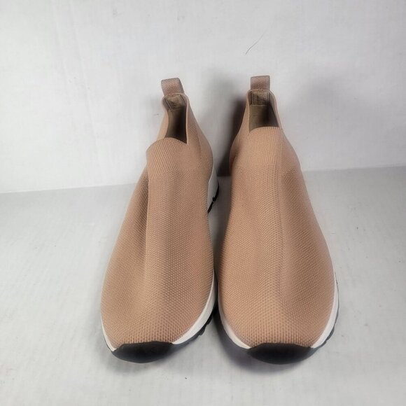 Onyx Beige Women Stretch Knit Slip-On Sneakers Size 38 US 7/7.5 - Picture 2 of 8